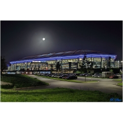 Veltins-Arena bei Nacht